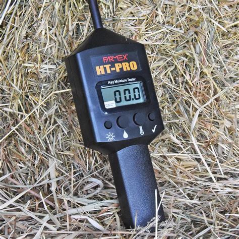 Hay Moisture Meter distribute|farmex hay moisture tester.